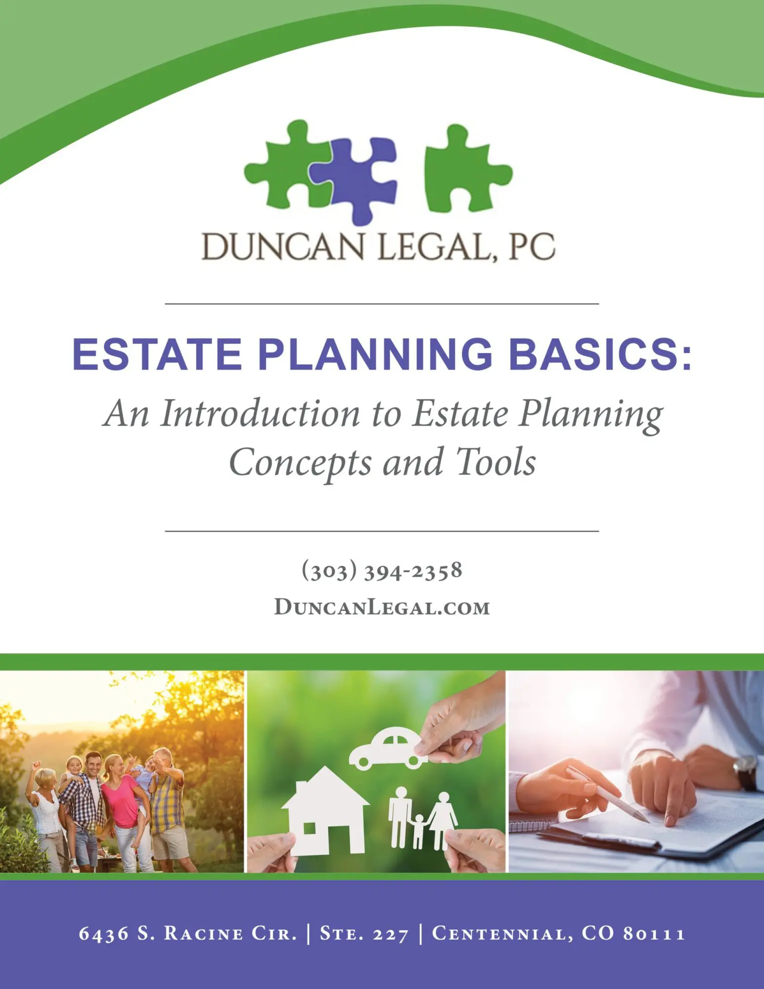 DuncanLegal EP ModuleBooklet Cover Estate Planning Basics Cover