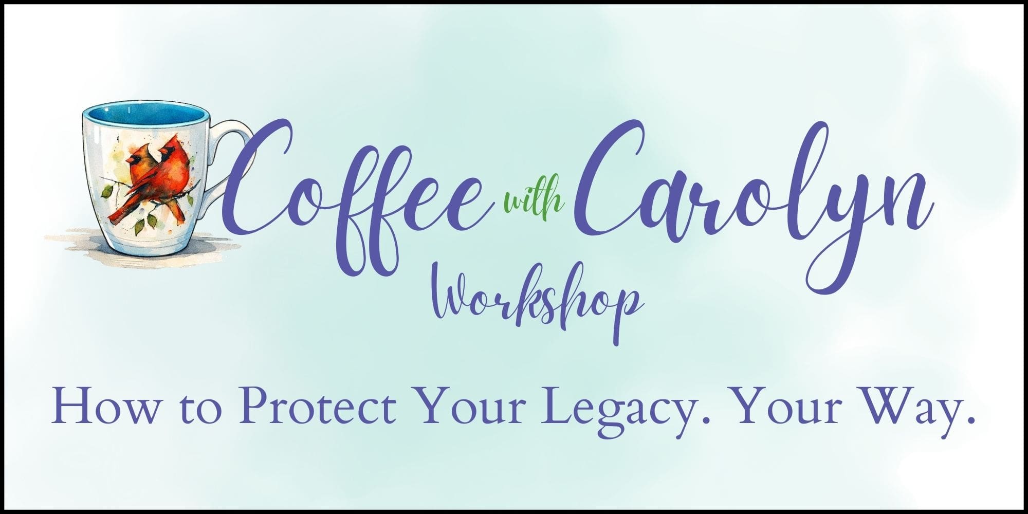 Coffee with Carolyn